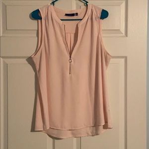 Sleeveless blouse